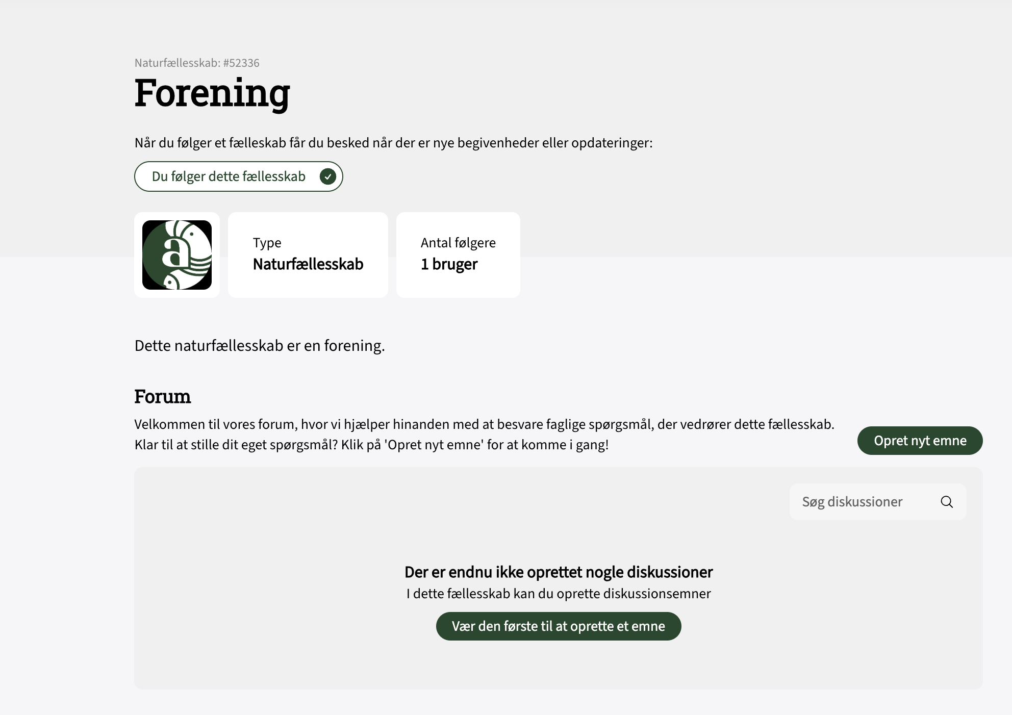 Sådan Ser Forum Ud På Fællesskab